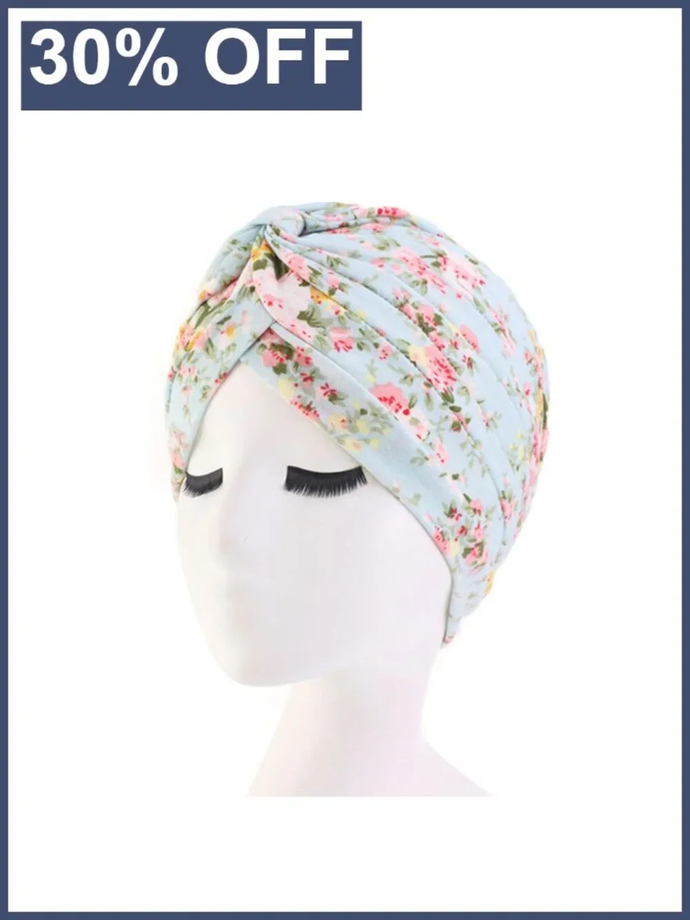 Women's Cotton Turban Head Wrap Chemo Beanie Cap Bonnet Hair Loss Hat